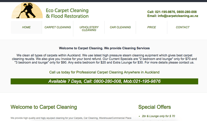 Carpet Cleaning Service NZ